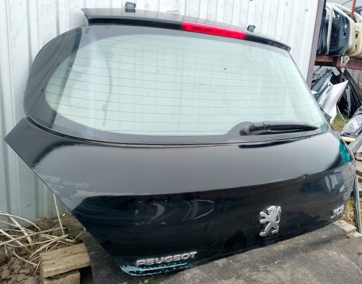 фото №13, Крышка багажника зад задняя peugeot 308 t7 i hb 3d 5d 2007-2013 ktvd pń