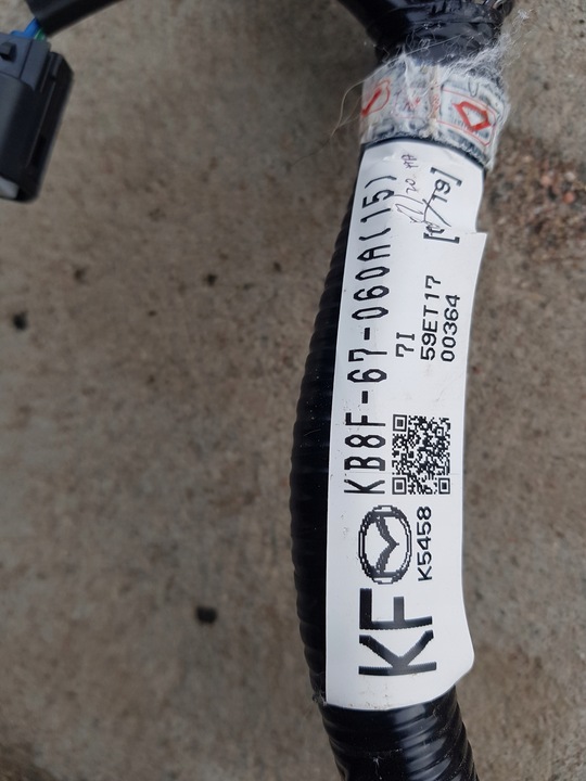 фото №7, Mazda cx5 ii 17- джгут установка кришки зад usa kb8f67060a