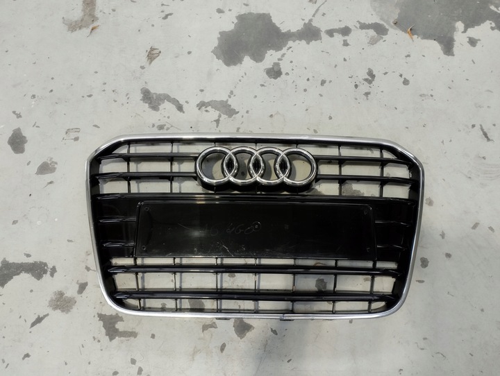 фото №1, Audi a6 c7 решётка радиатора решётка логотип рамка хром 4g0853653