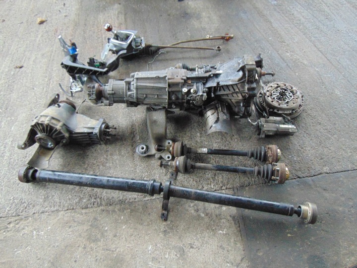 фото №9, Audi a4 b7 2.0tfsi swap прокладка na механическая коробка передач коробка передач gve з ось na quattro