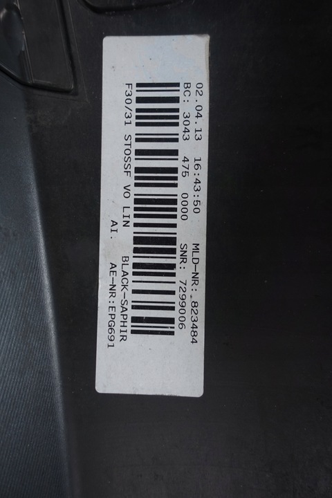 фото №14, Бампер перед переднє bmw 3 f30 f31 7308401