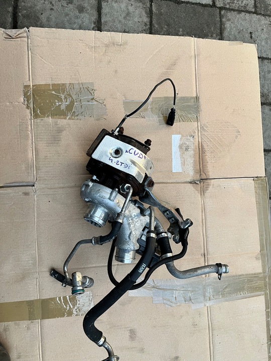 фото №1, Cayenne 75p touareg a8 d4 q7 4.2 tdi cud турбина турбонагнетатель