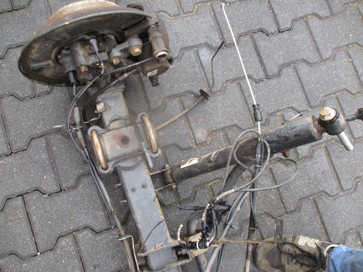 фото №9, Ось балка зад задняя mercedes sprinter w910