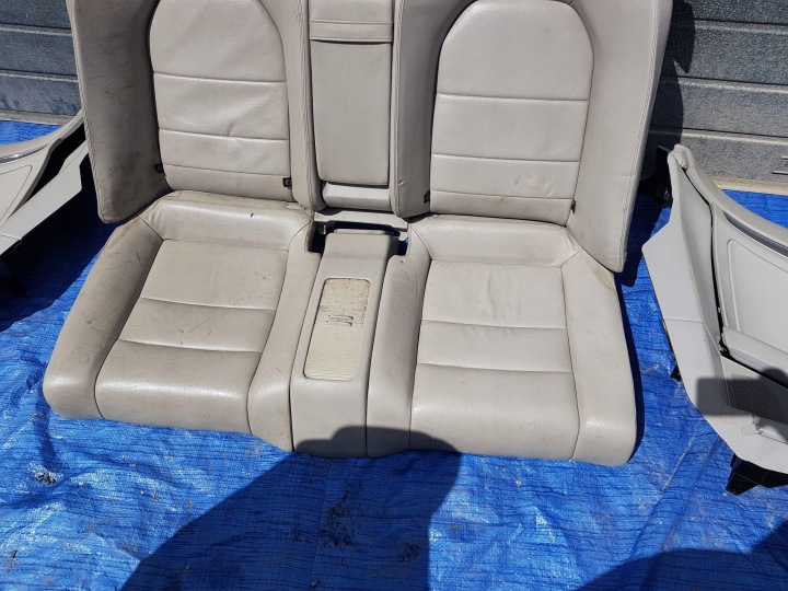 фото №11, Mercedes w207 c207 cabrio сидіння диван обшивки комплект шкіра airscarf