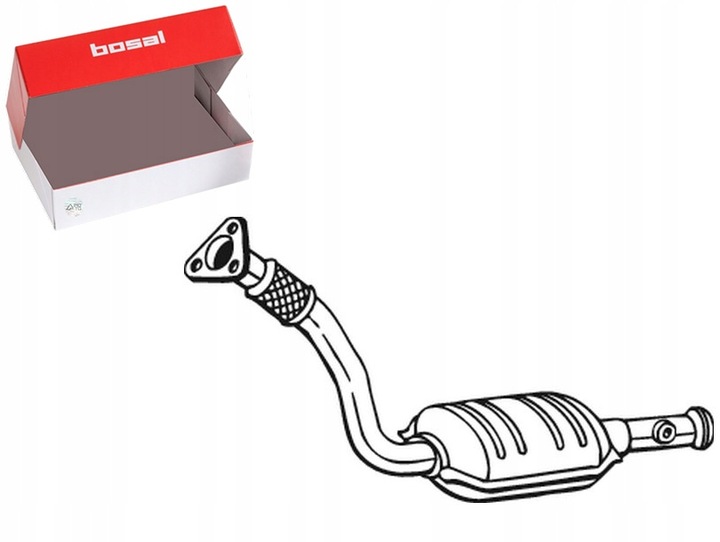 фото №12, Bosal каталізатор євро 2 renault megane i megane i classic megane i