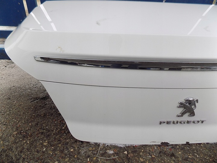 фото №5, Peugeot 508 sedan крышка багажника зад задняя