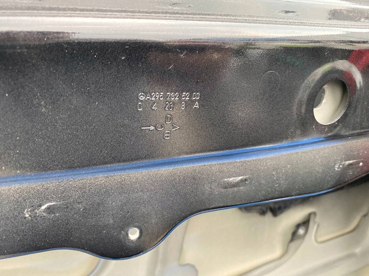 фото №8, Дверь зад задние правые mercedes eqe 295 2957325200