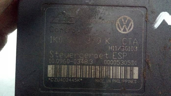фото №7, Насос abs volkswagen golf v 1k0907379k
