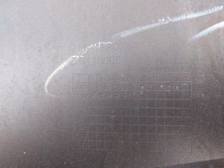 фото №12, Mg zs ev рестайлинг бампер перед zs110003 оригинал