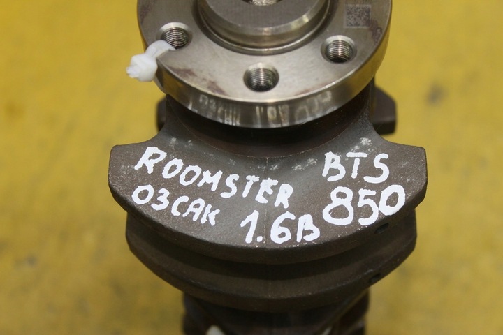 фото №9, Wał коленчатый roomster 1.6 16v 03cak bts