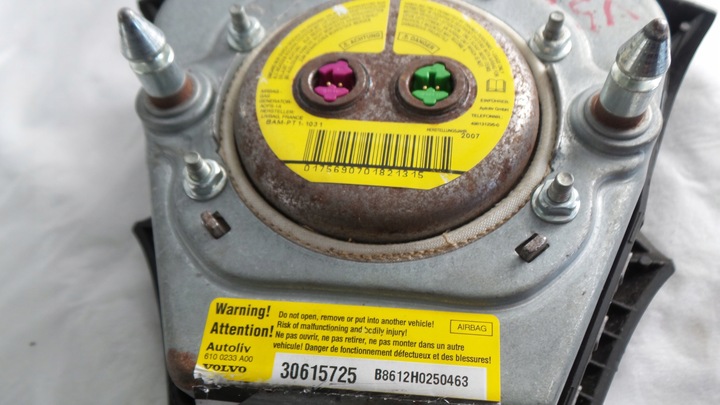 фото №7, Подушка безопасности водителя подушка volvo v50 s40 30615725