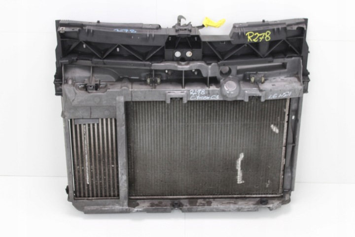 фото №1, Комплект радиатор citroen c3 09-12r 1.6hdi