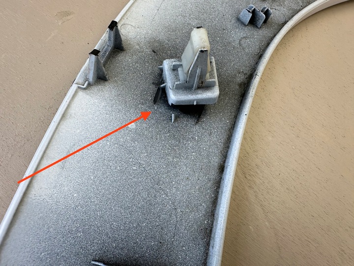 фото №13, Hyundai tucson iv 4 20r- планка накладка крила права передня перед