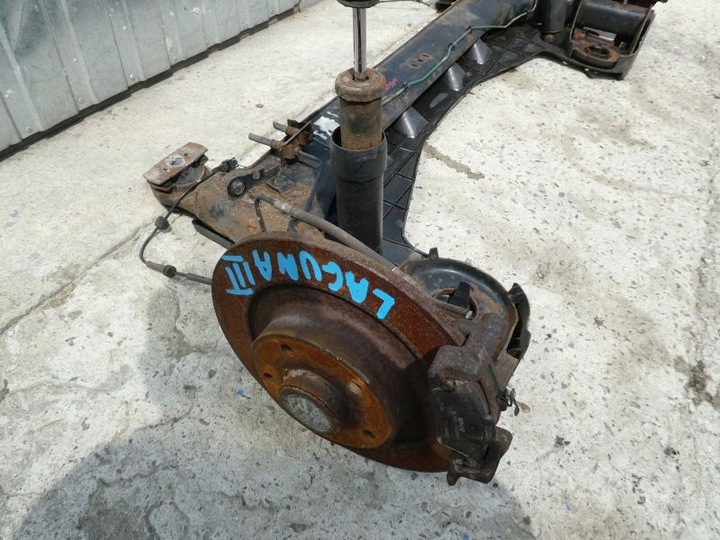 фото №6, Renault laguna iii балка задня зад підвішування зад