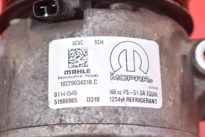 фото №7, Компресор насос кондиціонера 51986965 fiat tipo 2 ii 356 1.4 16v 95km 15-21