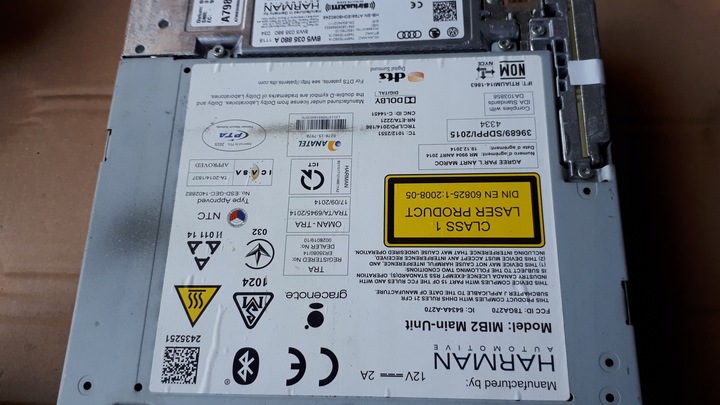 фото №9, S4 b9 a4 8w мультимедиа модуль mmi 8w5035880a