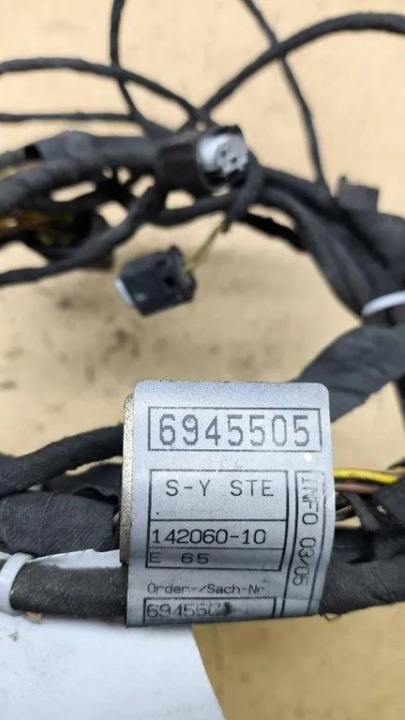 фото №9, Жгут передних датчиков pdc bmw 7 e65, e66, e67 6945505 3.0l дизель