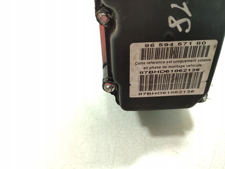 фото №6, Peugeot 307 насос abs 1.6 hdi 110 дизель 80kw 109 hp 9659457180 2007