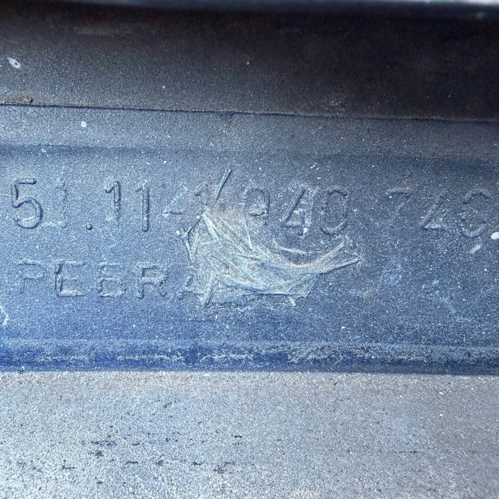 фото №10, Бампер переднее bmw 8 e31 alpina 1994 оригинал