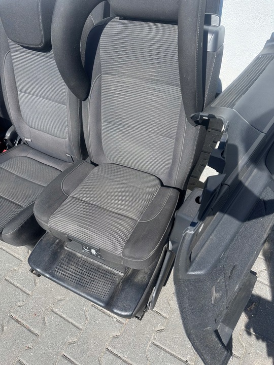 фото №15, Sharan 7n рестайлінг сидіння 7 осіб підігрів integracja rogale діти оббивка ремені