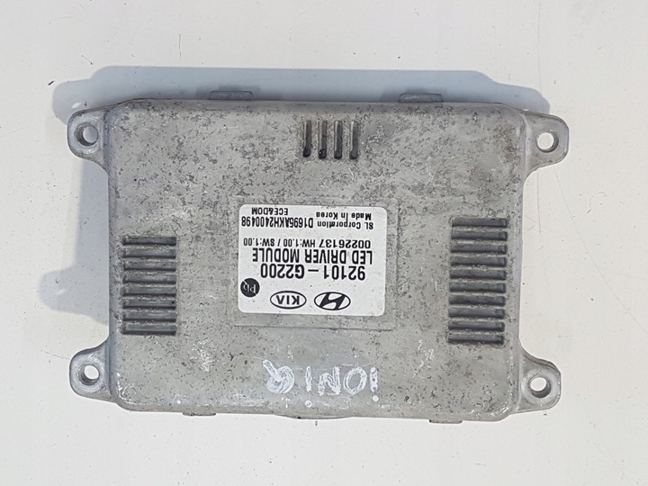 фото №1, Hyundai ioniq модуль перетворювач led рестайлінг 19r.