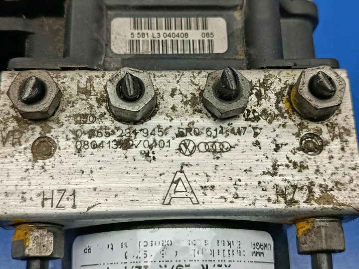 фото №6, Skoda fabia ii 5j блок управления abs 6r0614117d 0265231945 0265006835