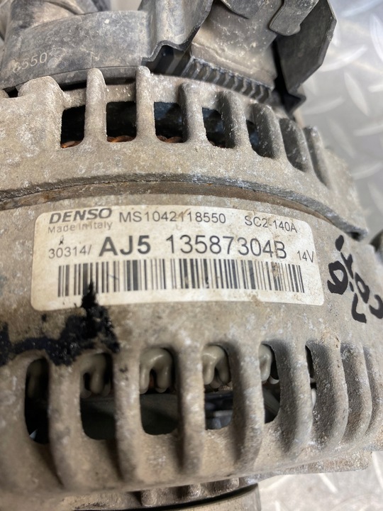 фото №3, Генератор 1.6 cdti оригінал astra j zafira c insignia mokka meriva b