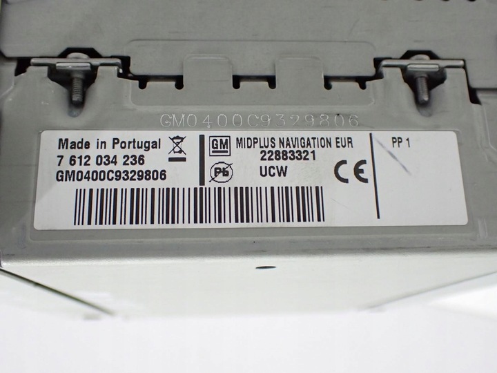 фото №11, Навігація навігація радіо заводська оригінал 95196687 opel zafira c iii 12r