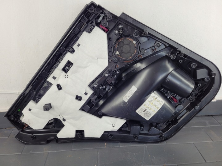 фото №12, Bmw x3 g01 дверная карта (обшивка) правая зад кожа карбон 7410264 5108746 б/у