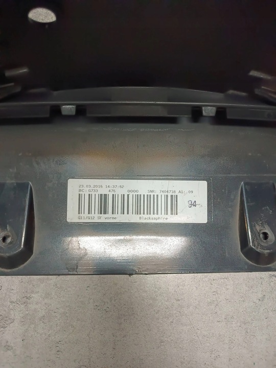 фото №6, Бампер переднє bmw 7 g11 g12 колір: 475