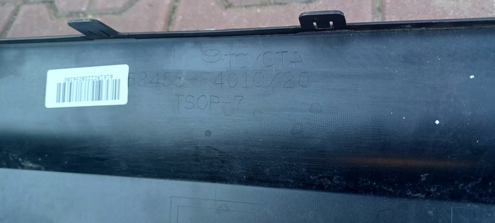 фото №13, Накладка бампера дифузор toyota c-hr 52453-f4010