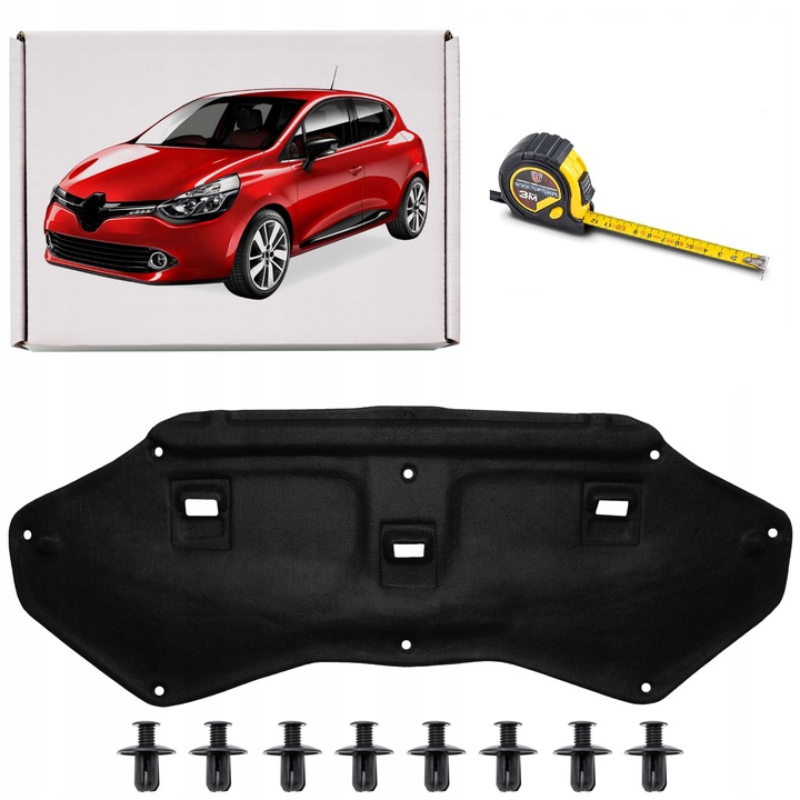 фото №1, Renault clio iv 2012-2020 хэтчбек шумоизоляция капота 658404618r