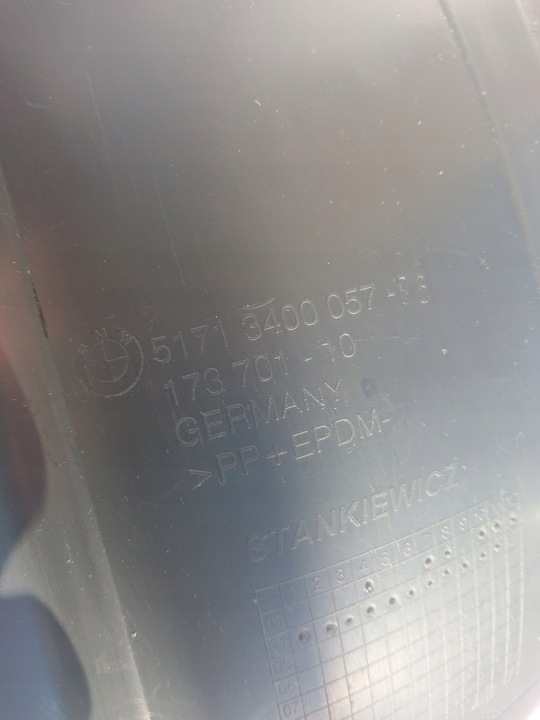 фото №7, Bmw x3 e83 подкрылок левый зад оригинал 3400057