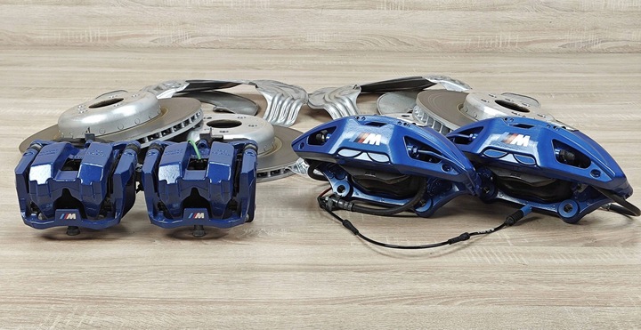 фото №8, Диски затискачі гальмівні колодки bmw 4 g26 g22 g23 м-пакет g20 g21 g30 27 km! 348/36