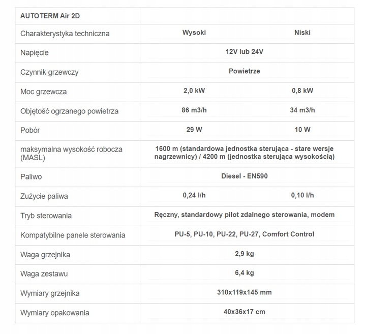 фото №7, Отопление autoterm 2 kw 12v pu-5 комплект