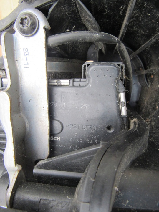 фото №11, Mercedes s w221 коллектор интеркулер дроссельная заслонка