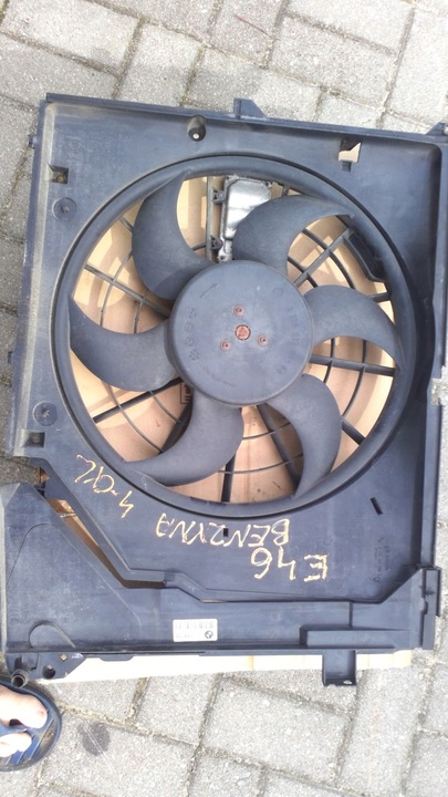 фото №7, Bmw e46 вентилятор з модуль 69226701 1137328080