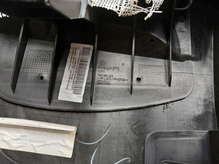 фото №8, Панель раздаточная консоль vw sharan ii alhambra 7n английская англичанин