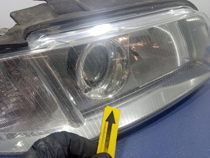 фото №8, Audi a4 b5 рестайлинг 99-01 фара правое фара передняя 8d0941030ak