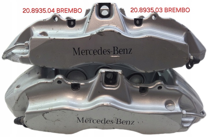 фото №6, Mercedes суппорт тормозной 20.8935.04 208935.03 brembo