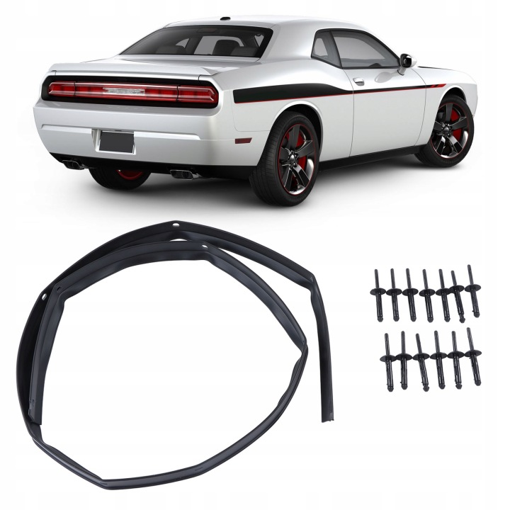 фото №16, Уплотнитель бампера перед dodge challenger