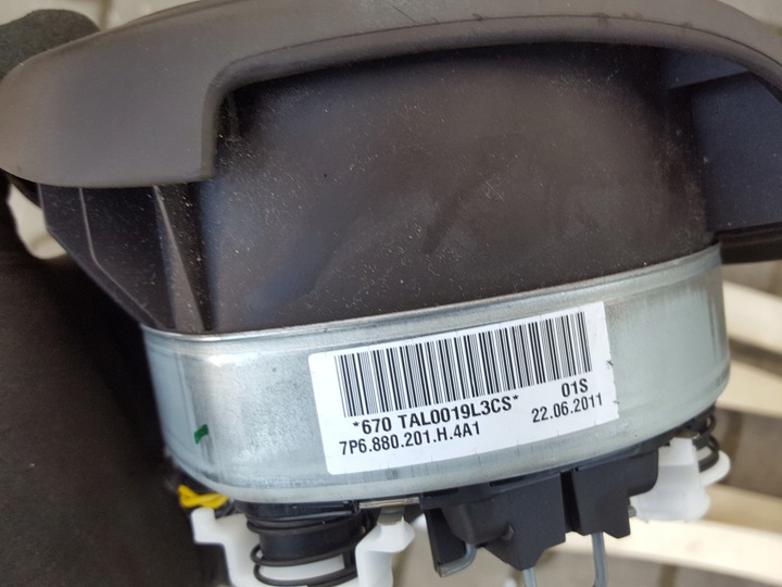 фото №10, Vw touareg ii 7p 10-13r панель консоль подушки подушка безпеки ремені комплект захист колонки