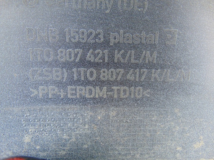 фото №16, Бампер зад vw touran ii 2010-2015 1t0807421k pod pdc