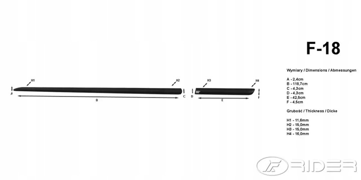 фото №8, Hyundai accent 3d 2006-11 планки боковые