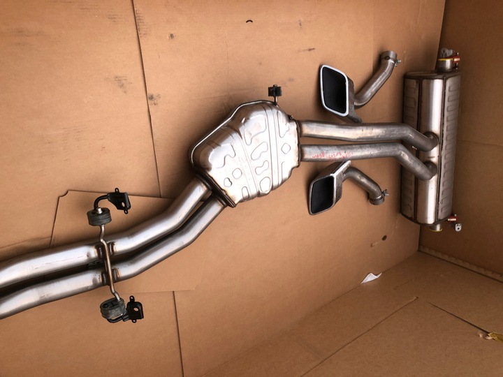 фото №10, Audi q7 4m0 q8 4m8 рестайлінг 55 3,0 tfsi вихлоп глушник комплект вихлоп 15 km