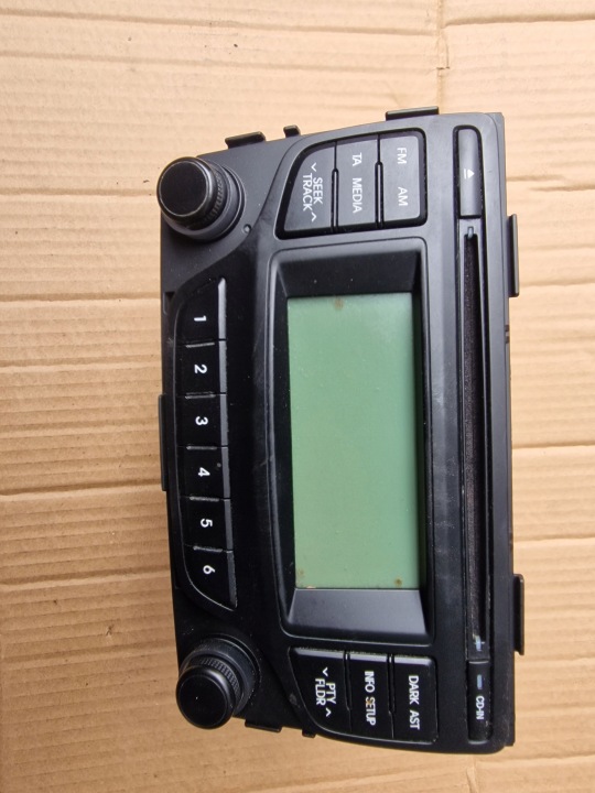 HYUNDAI IX20 AUTORADIO RADIO 96160-1K050 961601k050
