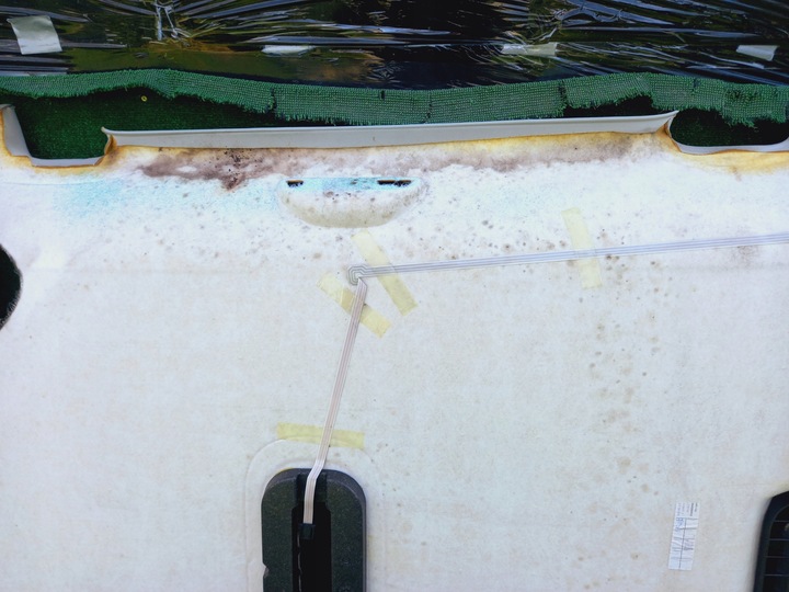 фото №12, Vw touran i 03-06 потолок обивка крыша потолок оригинал 1t0867501k