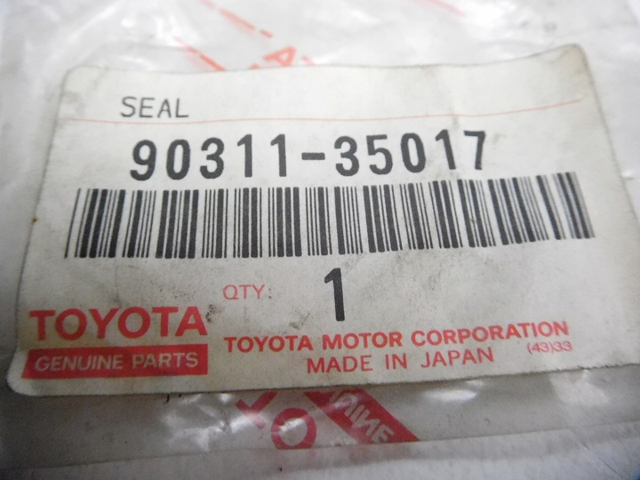 фото №6, Ущільнювач вала колінчастого toyota 90311-35017