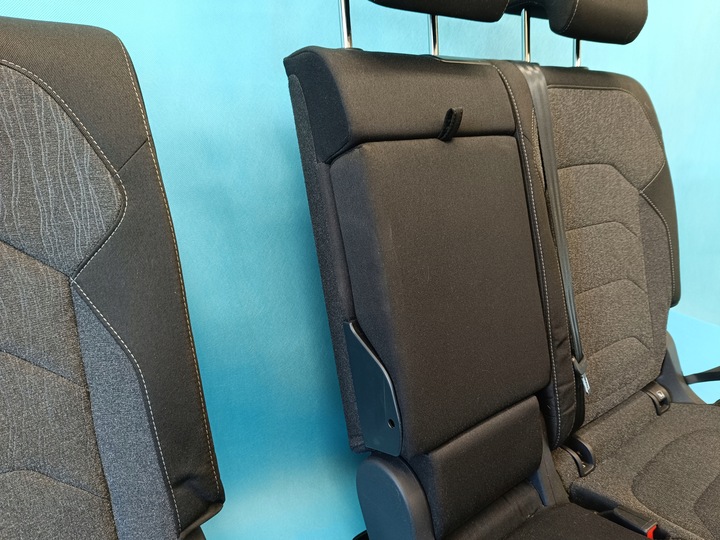 фото №12, Skoda kodiaq 1 1.5 tsi 2019r диван сиденья зад lvw satinschwarz серый isofix