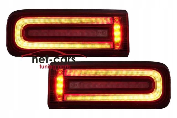 фото №12, Лампы задние mercedes g класс w463 17-22 рестайлинг полный led динамичный rg